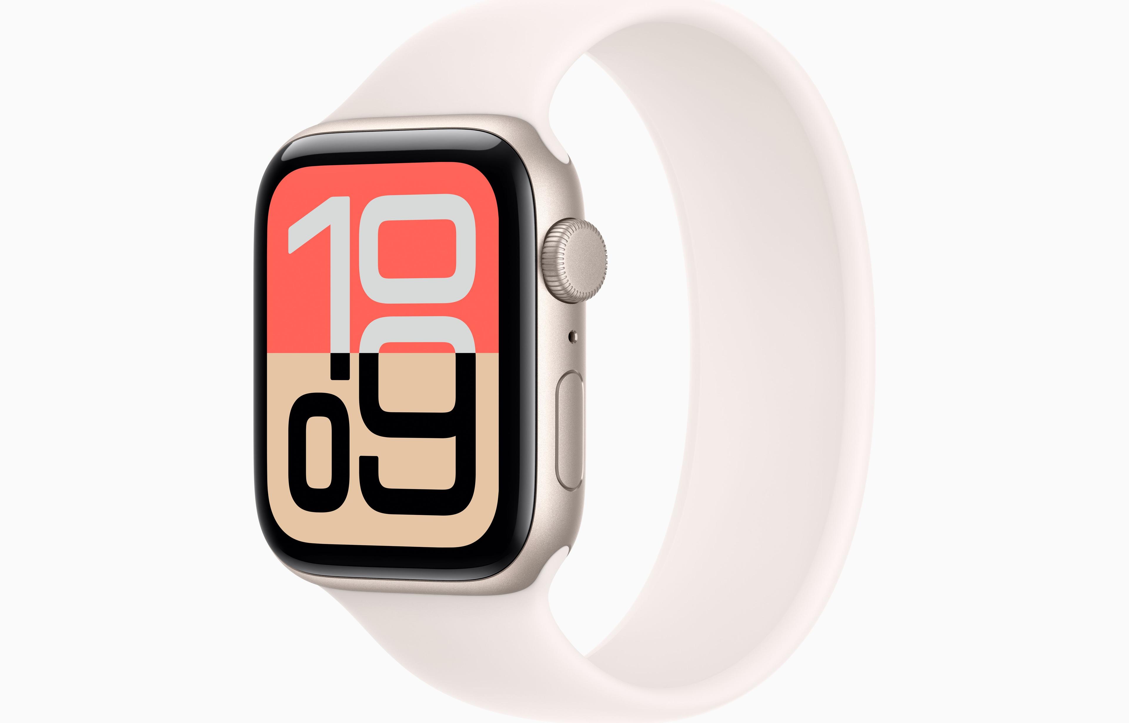 Apple WatchSE 3 GPS 40mm アルミニウム スターライト S/M