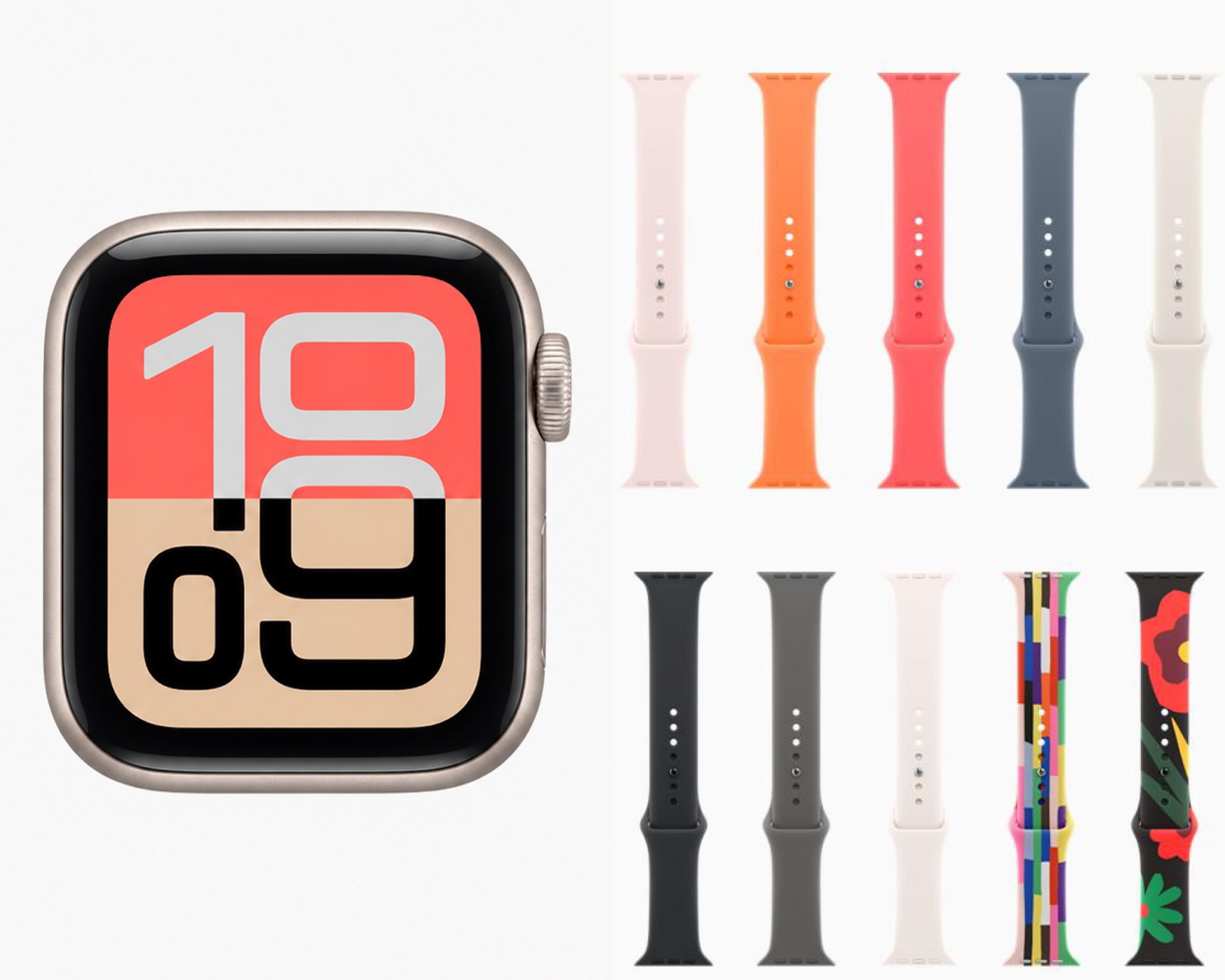 Apple WatchSE 3 GPS 44mm アルミニウム スターライト S/M